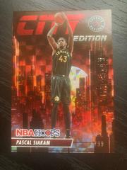 Pascal Siakam [Hyper Red] #19 Basketball Cards 2023 Panini Hoops City Edition Prices