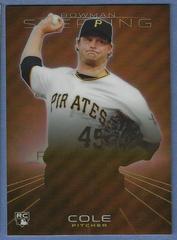 Gerrit Cole [Gold Refractor] #33 Baseball Cards 2013 Bowman Sterling Prices