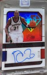 Kevin Garnett [Red] Basketball Cards 2021 Panini One and One 75th Team Signatures Prices