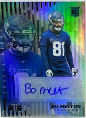 Bo Melton [Black] #RS-BME Football Cards 2022 Panini Illusions Rookie Signs Prices