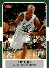 Ray Allen #94 Basketball Cards 2007 Fleer Prices