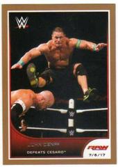 John Cena [Bronze] #57 Wrestling Cards 2016 Topps WWE Road to Wrestlemania Prices