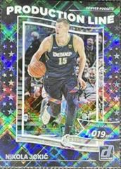 Nikola Jokic [Diamond] Basketball Cards 2022 Panini Donruss Production Line Prices
