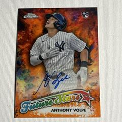 Anthony Volpe [Orange] Baseball Cards 2023 Topps Chrome Update Future Stars Autographs Prices