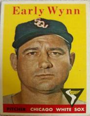 Early Wynn Baseball Cards 1958 Topps Prices