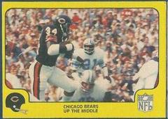 Chicago Bears Up the Middle Football Cards 1978 Fleer Team Action Prices