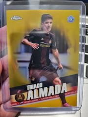 Thiago Almada [Gold] Soccer Cards 2022 Topps Chrome MLS Prices