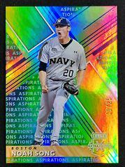 Noah Song [Aspirations Tie Dye] #115 Baseball Cards 2019 Panini Elite Extra Edition Prices