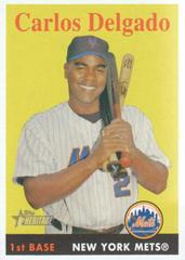 Carlos Delgado #346 Baseball Cards 2007 Topps Heritage Prices