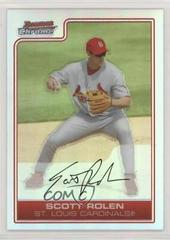Scott Rolen [Blue Refractor] #20 Baseball Cards 2006 Bowman Chrome Prices