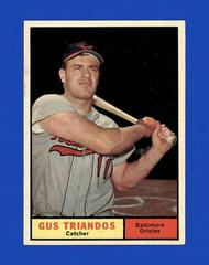 Gus Triandos #140 Baseball Cards 1961 Topps Prices