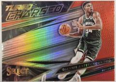 Giannis Antetokounmpo [Red] #10 Basketball Cards 2022 Panini Select Turbo Charged Prices