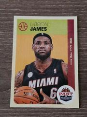 LeBron James #6 Basketball Cards 2012 Panini Past & Present Prices