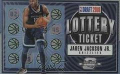 Jaren Jackson Jr. Basketball Cards 2018 Panini Contenders Optic Lottery Ticket Prices