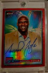 Adonal Foyle [Red Refractor] #FA-AF Basketball Cards 2021 Topps Finest Autographs Prices