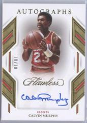 Calvin Murphy [Gold] #40 Basketball Cards 2022 Panini Flawless Autograph Prices