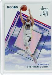 Stephen Curry Basketball Cards 2021 Panini Recon Sky's the Limit Prices
