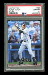 Derek Jeter [Retail] #126 Baseball Cards 2007 Ultra Prices
