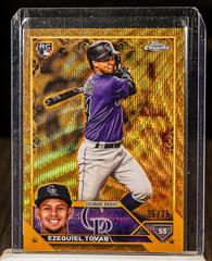 Ezequiel Tovar [Wave Gold] #105 Baseball Cards 2023 Topps Gilded Collection Prices