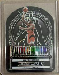 Scottie Barnes Basketball Cards 2021 Panini Obsidian Volcanix Prices