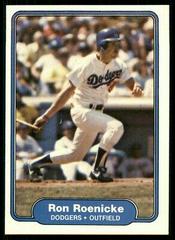 Ron Roenicke #19 Baseball Cards 1982 Fleer Prices