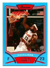 LeBron James [Blue] Basketball Cards 2008 Bowman Prices