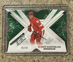 Elmer Soderblom [Green] #RFX-81 Hockey Cards 2022 SPx Radiance FX Prices