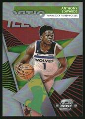 Anthony Edwards #24 Basketball Cards 2022 Panini Contenders Optic Illusion Prices