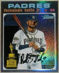 Fernando Tatis Jr. [Chrome Refractor] #437 Baseball Cards 2020 Topps Heritage Prices
