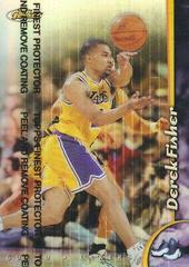 Derek Fisher [Refractor] #119 Basketball Cards 1998 Finest Prices