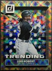 Luis Robert [Gold] #T-6 Baseball Cards 2022 Panini Donruss Trending Prices