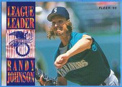 Randy Johnson #5 Baseball Cards 1995 Fleer League Leaders Prices