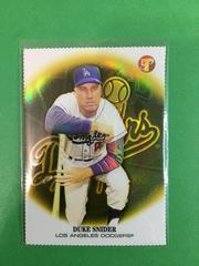 Duke Snider [Gold Refractor] Baseball Cards 2002 Topps Pristine Prices