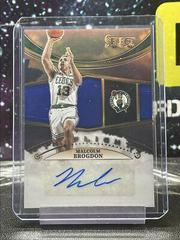 Malcolm Brogdon [Blue] #IFS-MBG Basketball Cards 2022 Panini Select In Flight Signatures Prices