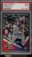 Derek Jeter [Pattern 20] #24A Baseball Cards 1999 Topps Tek Prices