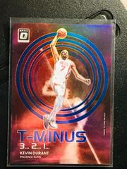 Kevin Durant [Blue] #2 Basketball Cards 2022 Panini Donruss Optic T Minus 3 2 1 Prices