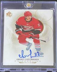 Andrei Svechnikov [Limited Autograph] Hockey Cards 2021 SP Authentic 2020 Update Prices