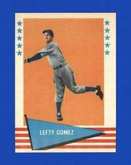 Lefty Gomez #34 Baseball Cards 1961 Fleer Prices