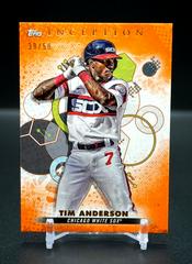 Tim Anderson [Orange] Baseball Cards 2022 Topps Inception Prices