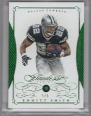 Emmitt Smith [Emerald] Football Cards 2015 Panini Flawless Prices