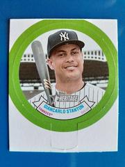 Giancarlo Stanton #HN24 Baseball Cards 2022 Topps Heritage 1973 Candy Lids Prices
