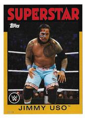 Jimmy Uso [Gold] #18 Wrestling Cards 2016 Topps WWE Heritage Prices