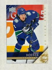 Brock Boeser [High Gloss] #173 Hockey Cards 2020 Upper Deck Prices