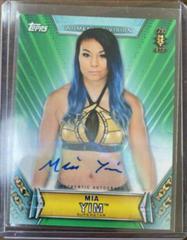 Mia Yim [Green] #A-MY Wrestling Cards 2019 Topps WWE Women's Division Autographs Prices