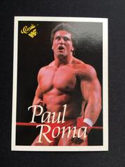 Paul Roma Wrestling Cards 1990 Classic WWF Prices