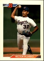 Hector Fajardo #22 Baseball Cards 1992 Bowman Prices