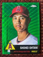 Shohei Ohtani [Green Wave] #1 Baseball Cards 2022 Topps Chrome Platinum Anniversary Prices