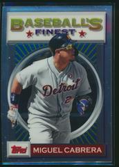 Miguel Cabrera #3 Baseball Cards 2020 Topps Finest Flashbacks Prices