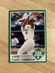 Albert Pujols Baseball Cards 2001 Fleer Platinum Prices