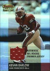Kevan Barlow #102 Football Cards 2001 Bowman's Best Prices